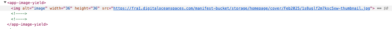 Manifest : do-s3-url